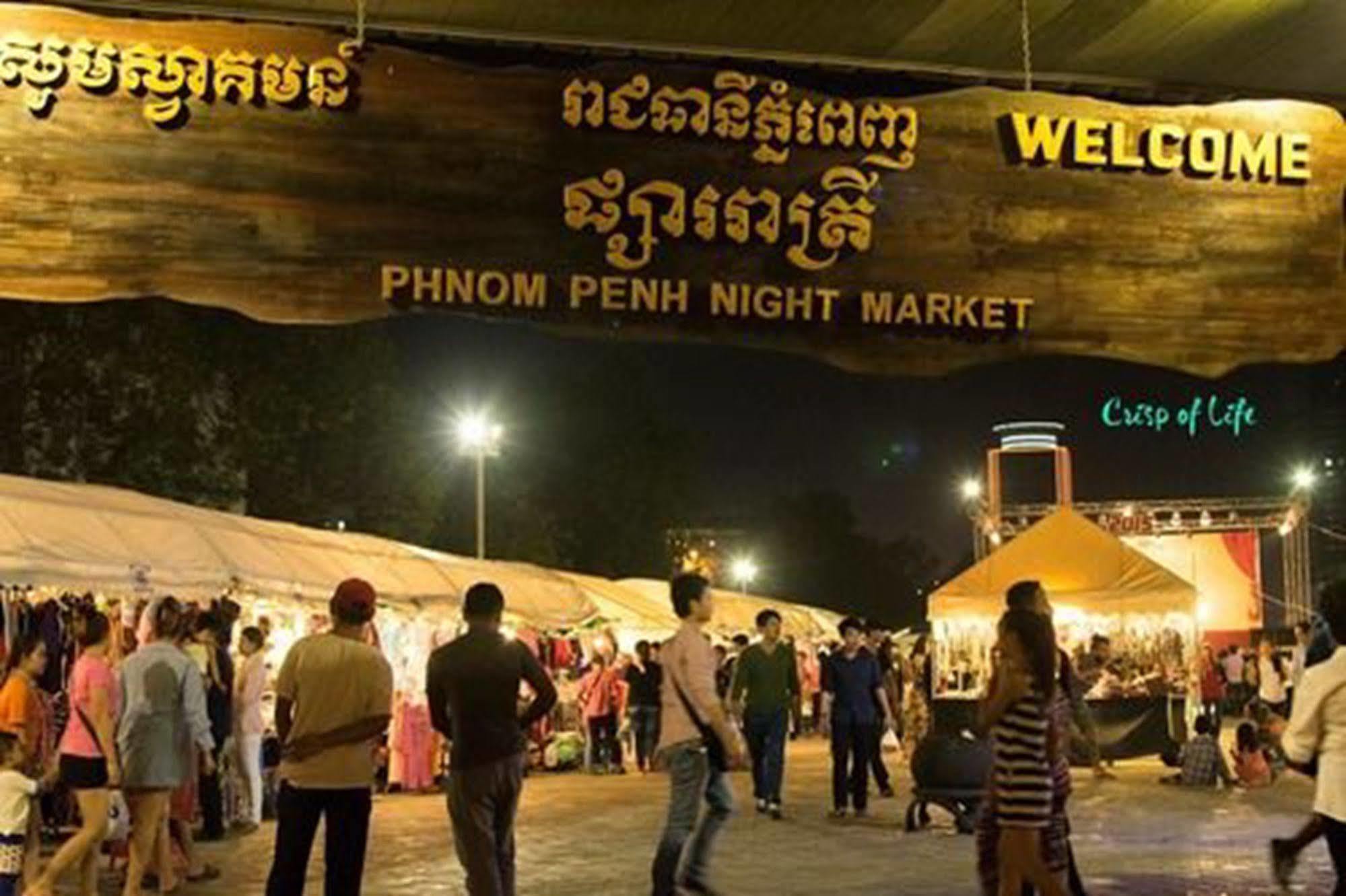 Riverside Backpackers Phnom Penh Dış mekan fotoğraf